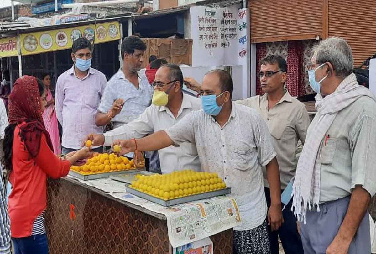 Ram Mandir Bhumi Pujan: celebration in kanpur latest update in hindi