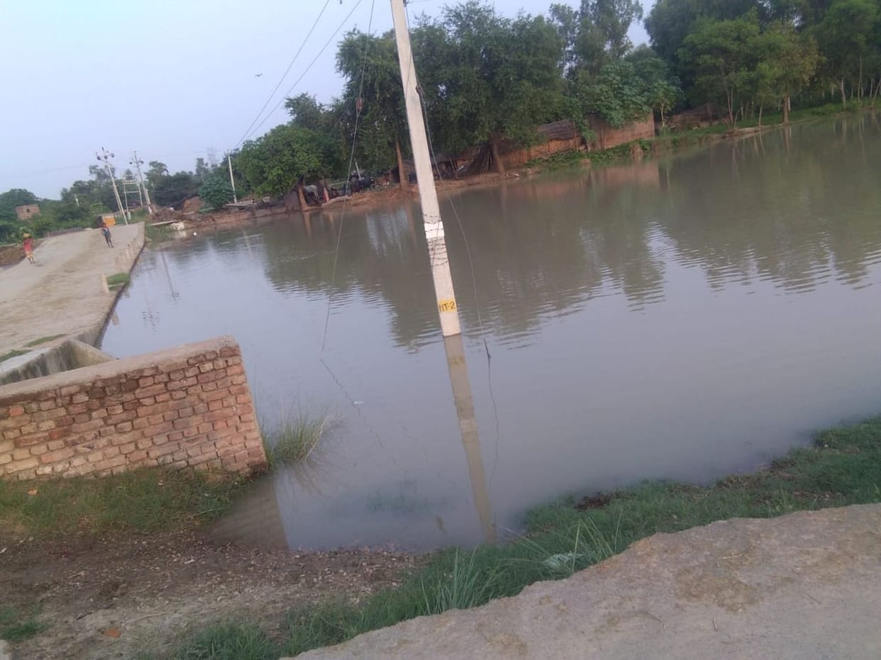 Three villages closed, flood water started entering