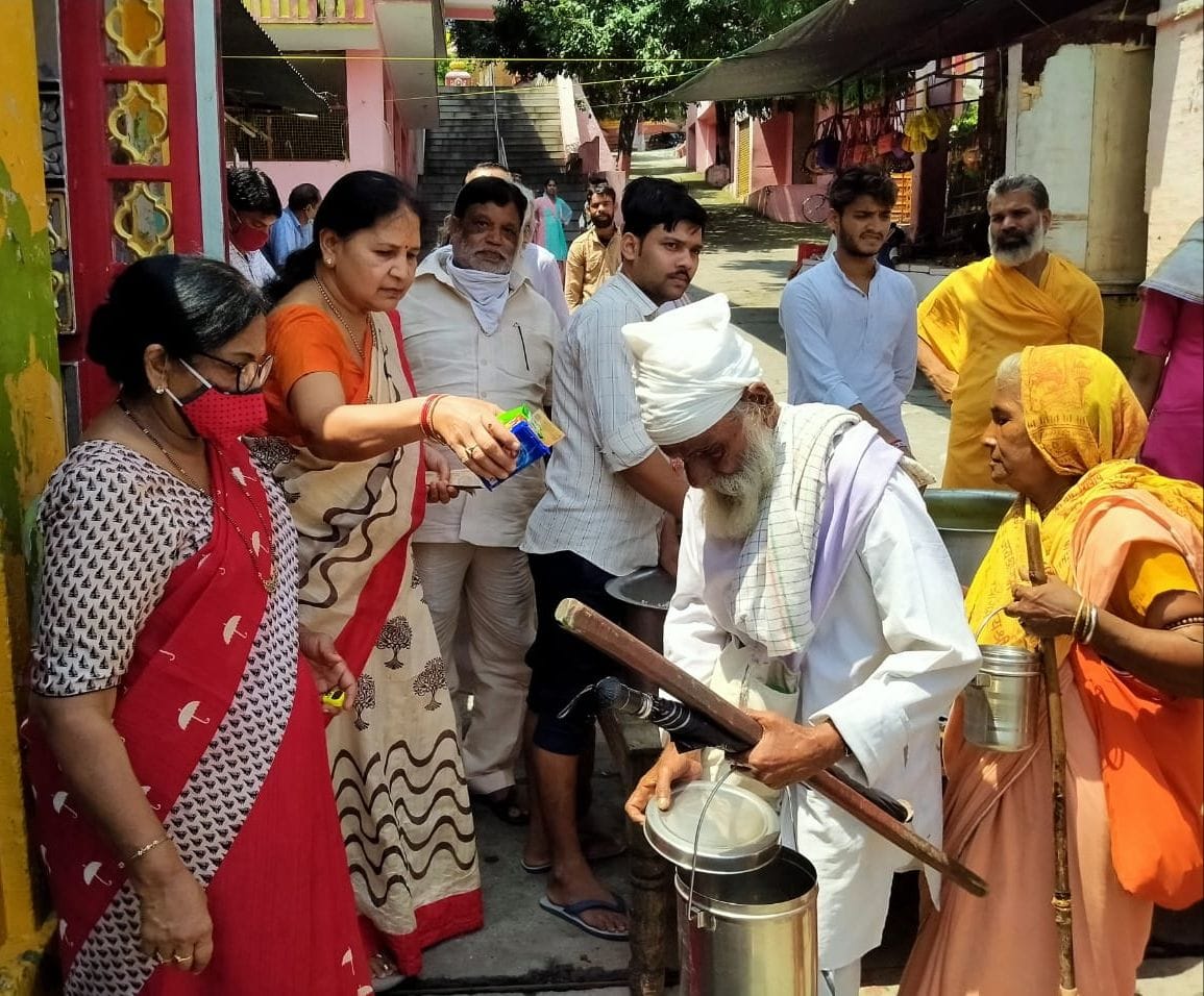 Muzaffarnagar Chairperson worshiped in Shukdev Temple