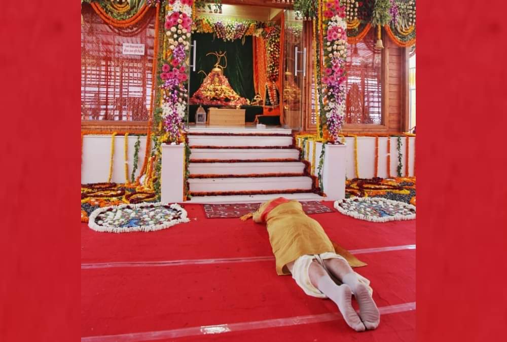 Some memorable pics of Bhoomipoojan programme of Ayodhya.