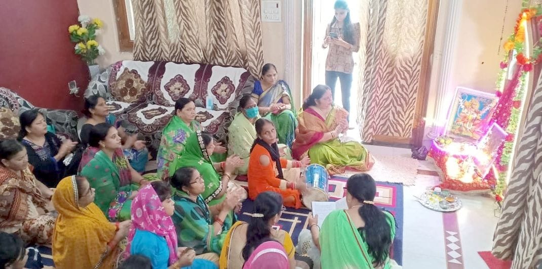 Celebration of Ram temple in Champatarai's hometown Nagina