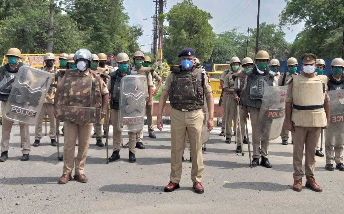 Aligarh: Bhoomi Poojan in Ayodhya, high alert in the district