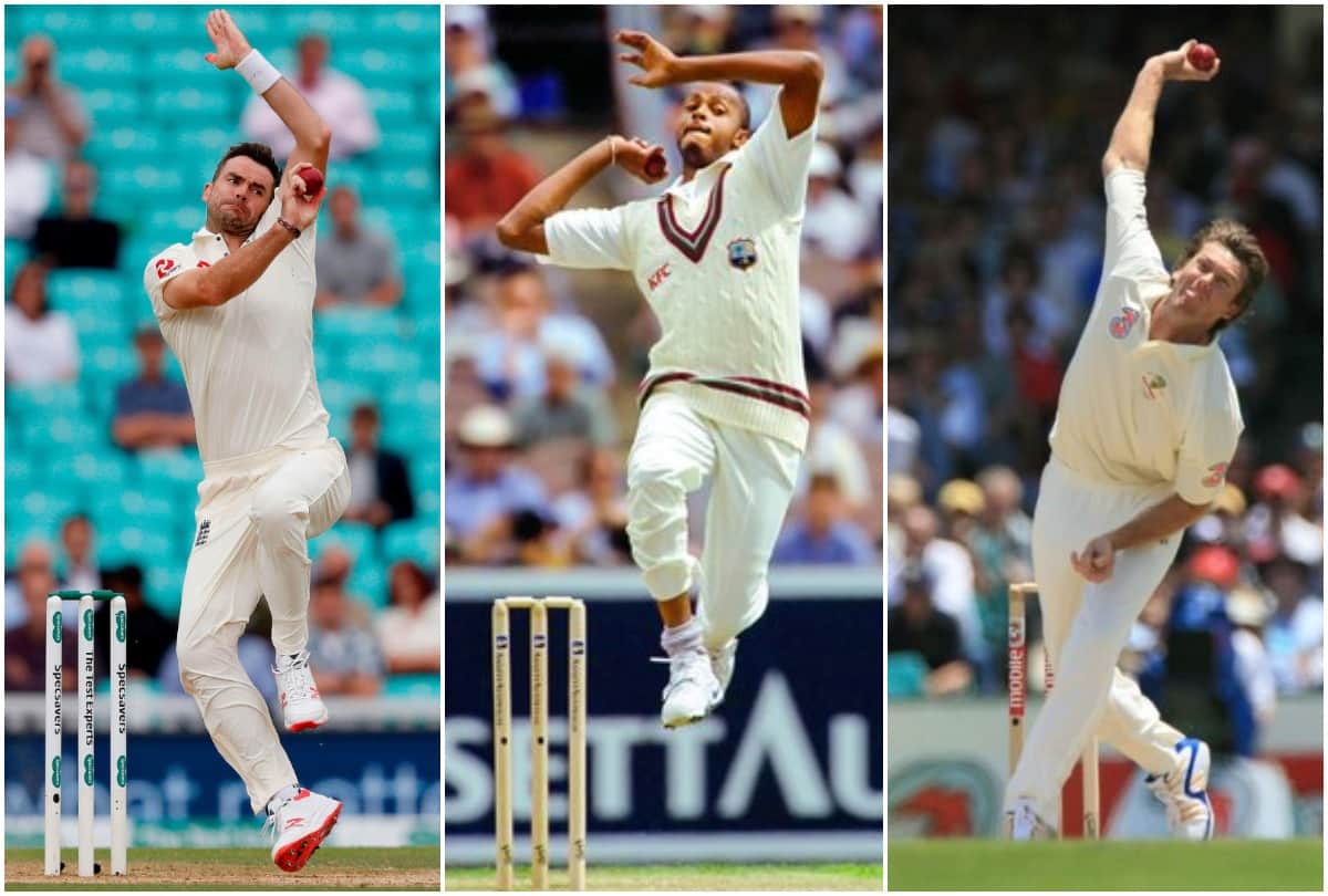 Three fast bowlers who took more than 500 wickets in Tests International