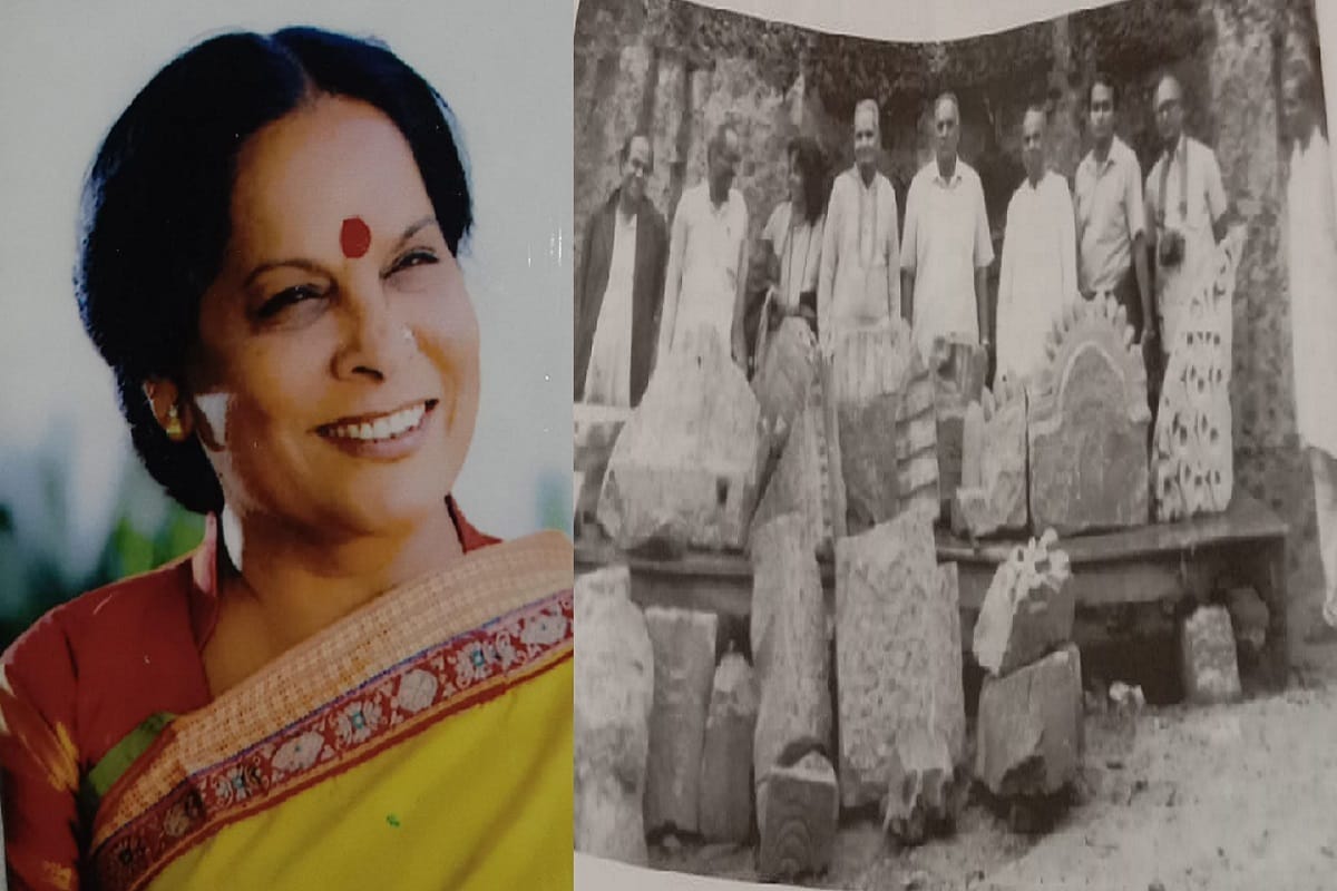 The drawn photograph of Meerut's daughter Dr. Sudha Malaiya was a testimony to the identity of the temple