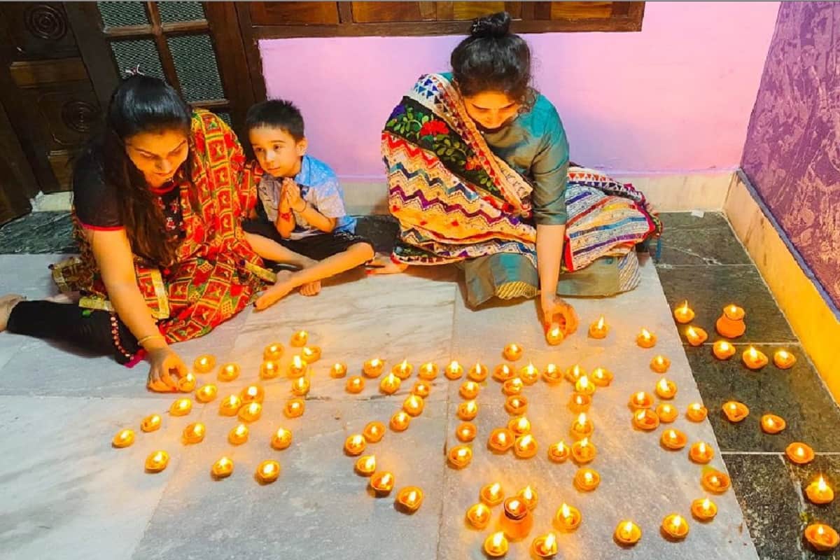 Ram Temple: Bhoomi Poojan in Ayodhya and peoples is celebrated with Diwali in Baghpat