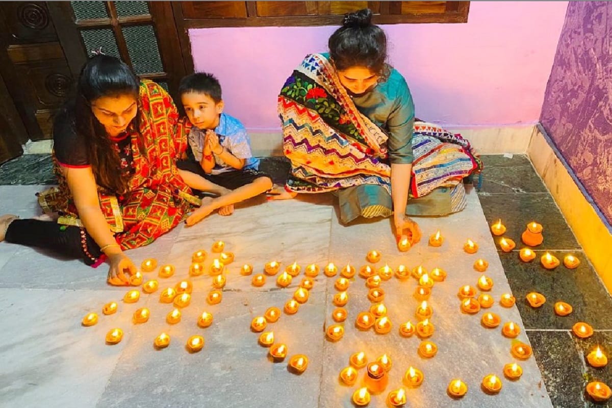 Ram Temple: Bhoomi Poojan in Ayodhya and peoples is celebrated with Diwali in Baghpat