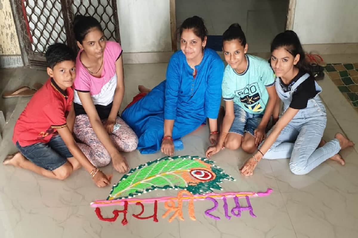 Ram Temple: Bhoomi Poojan in Ayodhya and peoples is celebrated with Diwali in Baghpat