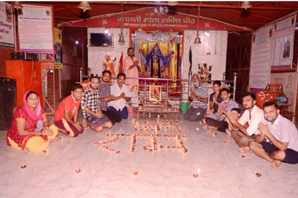 Ayodhya Ram mandir: Pandav city Hastinapur echoed by jai shri Ram,  Deepotsav in pictures