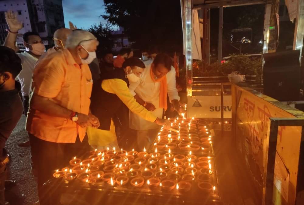 Ram Mandir Bhumi Pujan Latest news: Celebration Like Diwali in uttarakhand, Beautiful Photos