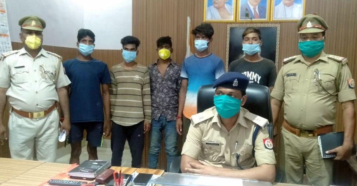 highway five thied arrested in hardoi