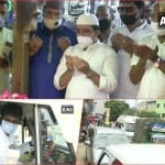 बंगलूरू में सिद्धारमैया के लिए चादरपोशी करने पहुंचे कांग्रेस नेता
