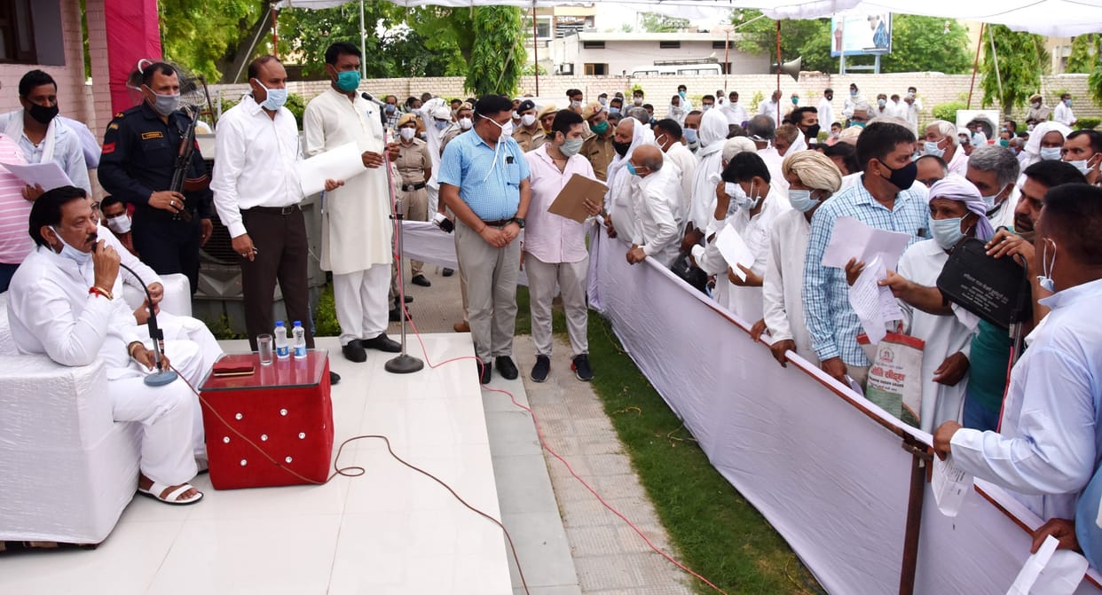 9000 tubewell conection distributed till november