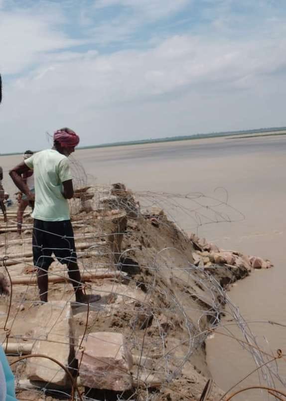 Tea spur again for 20 meters, threat on BST dam