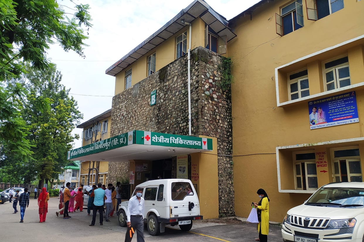 Medical ward seal, two doctors done home quarantine