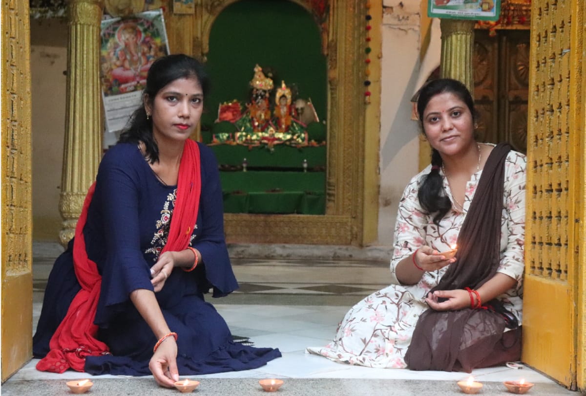 shree Ram Mandir Bhumi Pujan celebrated like diwali in gorakhpur
