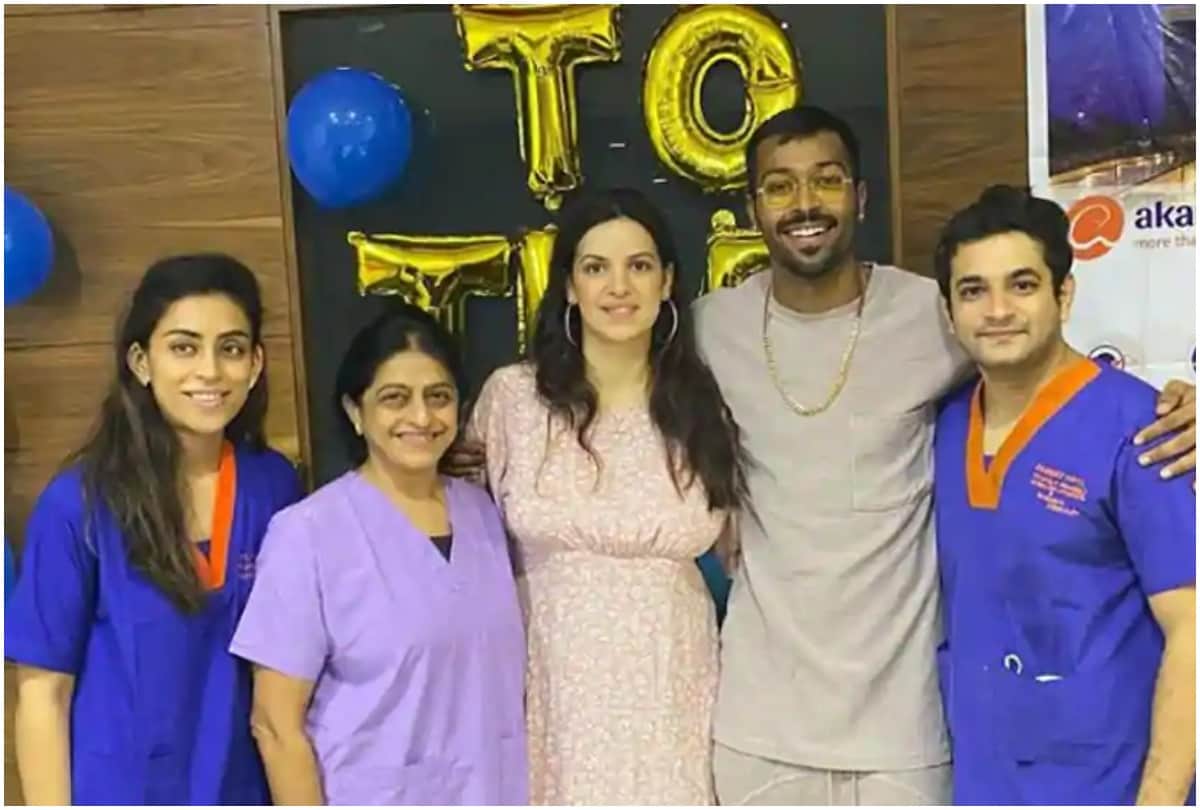 Hardik Pandya shares pics with Natasa Stankovic And thanks to doctors