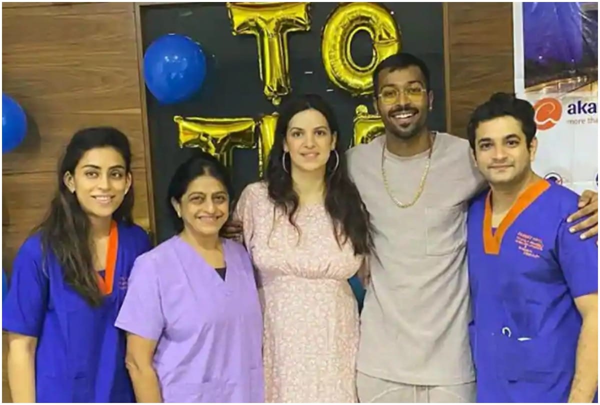 Hardik Pandya shares pics with Natasa Stankovic And thanks to doctors