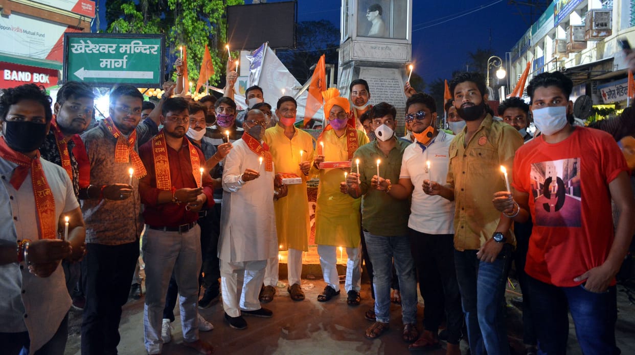 Deepavali in Aligarh's temples on Ayodhya Bhumi Poojan