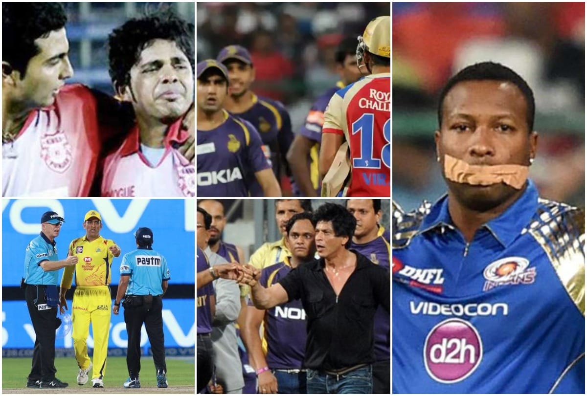 IPL Big Controversies of all season along with spot fixing