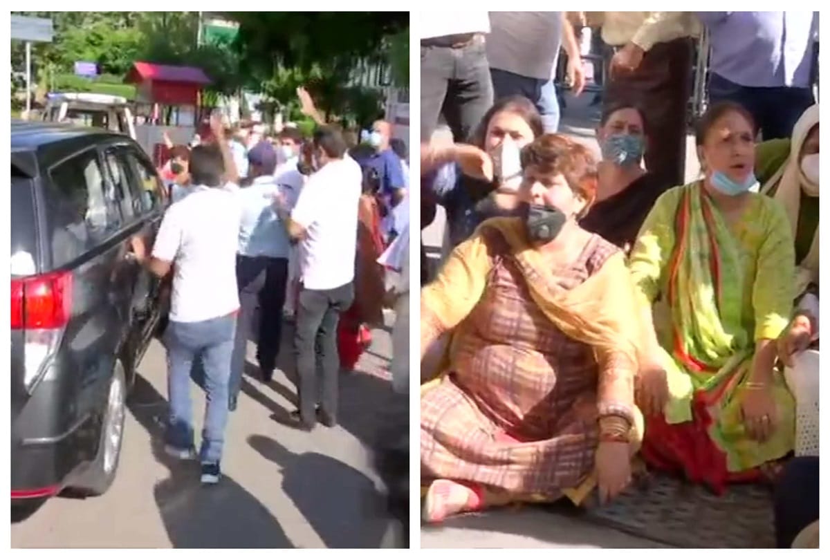 Delhi 12 year old girl sexually assaulted attempt murder CM kejriwal meet victim announce compensation 10 lakh congress protest, dcw chief swati at aiims