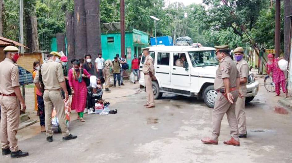Administration was alert about security, police was present on the scene