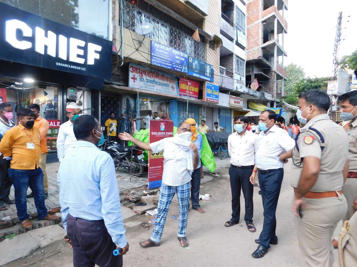 Penalty charged from open shops against standard