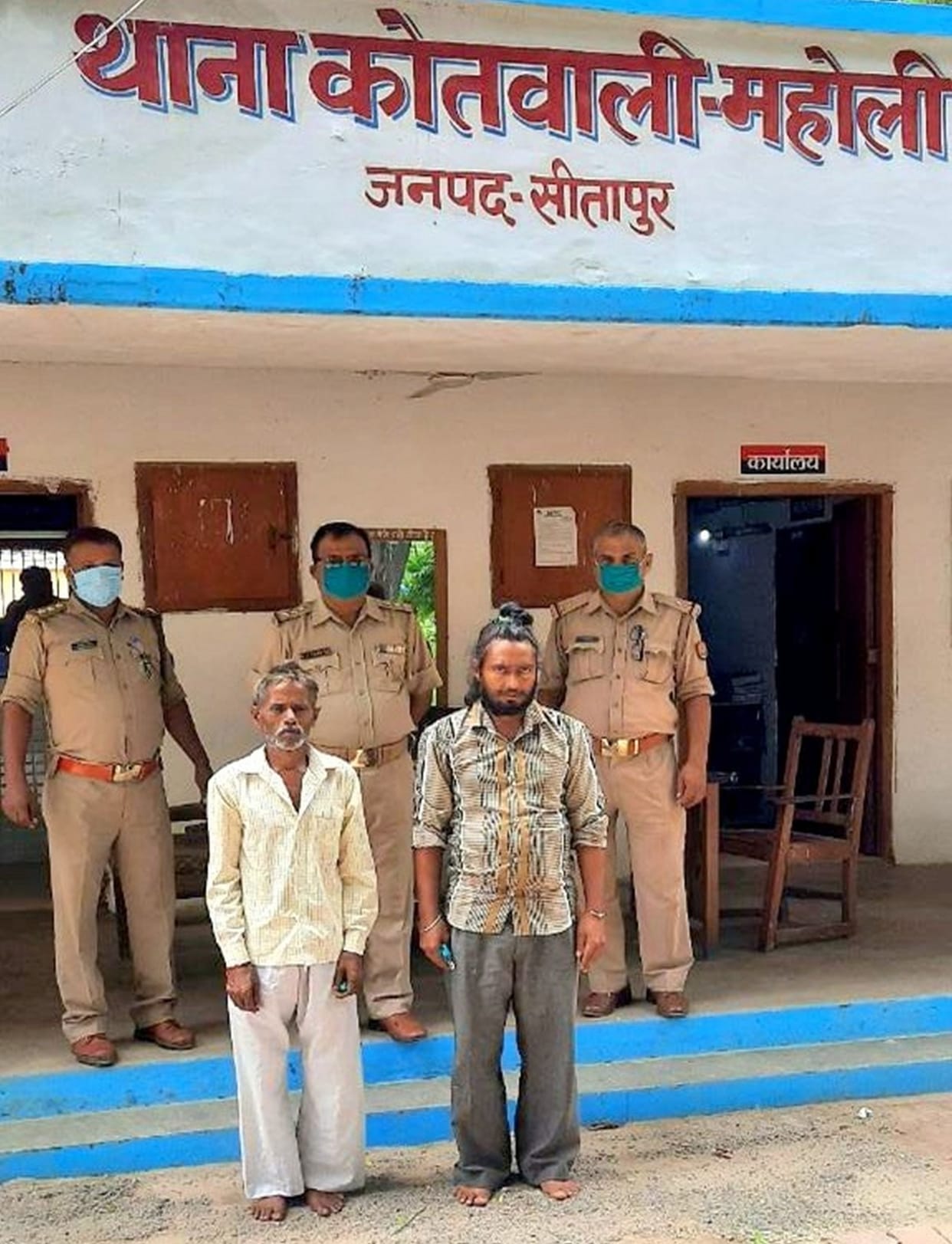 Illegal Ashala Factory busted, two vicious arrested