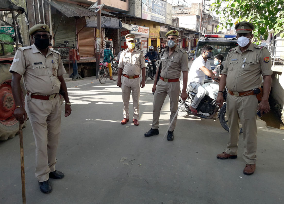 Police alert on second day after Ayodhya Ram Mandir Bhoomi Pujan