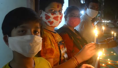 Ram Mandir Bhumi Pujan: Ram turned out to be Prayagraj, burning lamps from house to house