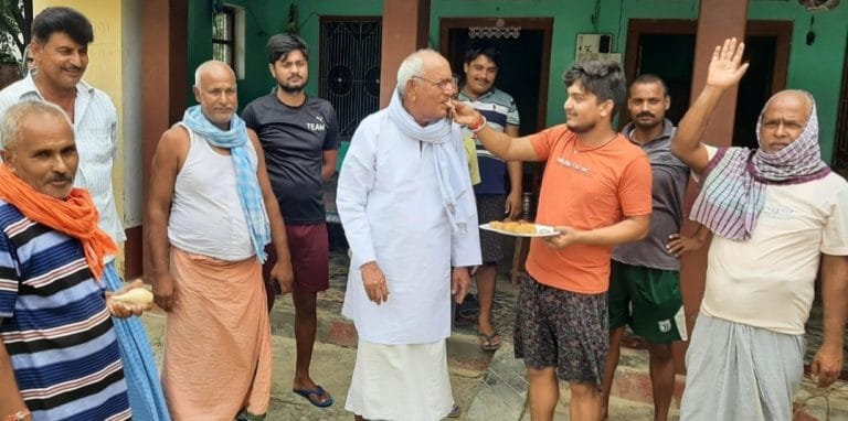celebration in village