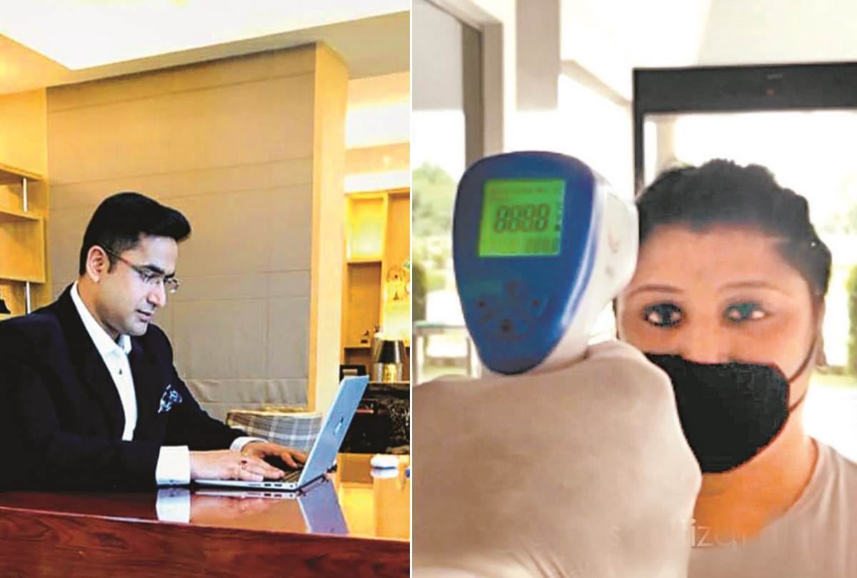 after work from home it is work from hotel