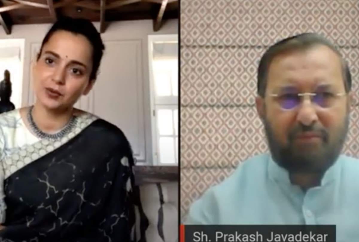 Kangana ranaut gave cradit to sushma swaraj for saving the film industry from underworld