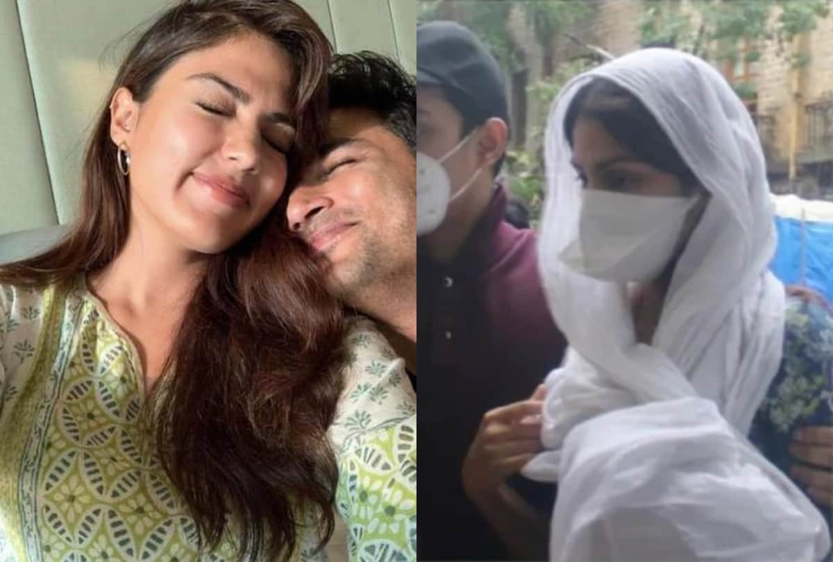 Sushant Singh Rajput death case Rhea Chakraborty arrived at the Enforcement Directorate office with entrepreneur Suved Lohia Ford Endeavour car