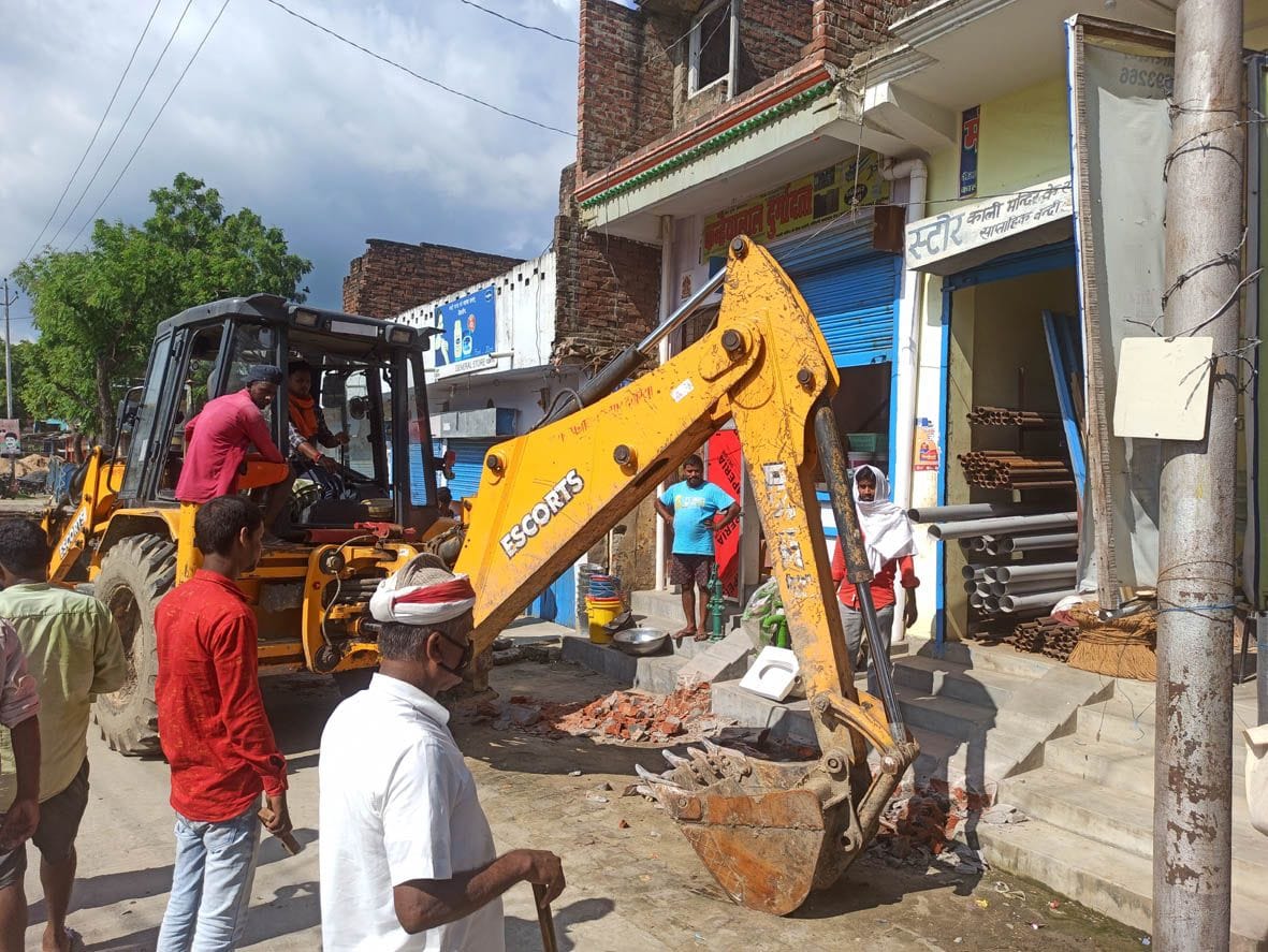 action on encroachment in rudrapur