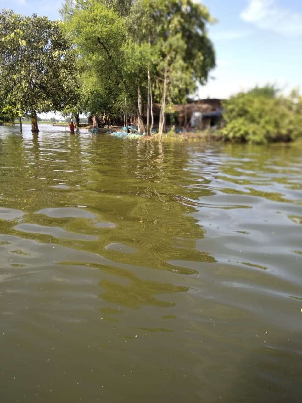 Decrease in Saryu, administration engaged in saving Rigvan-Jayanagar Bandha