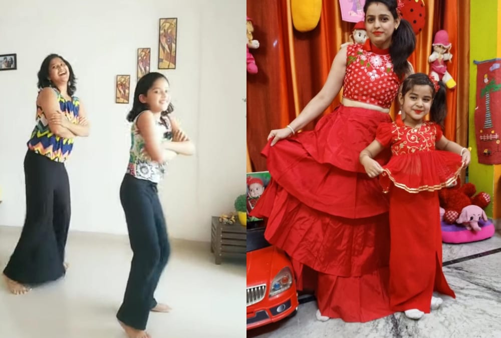 Mother and daughter of Lucknow popular in virtual world.