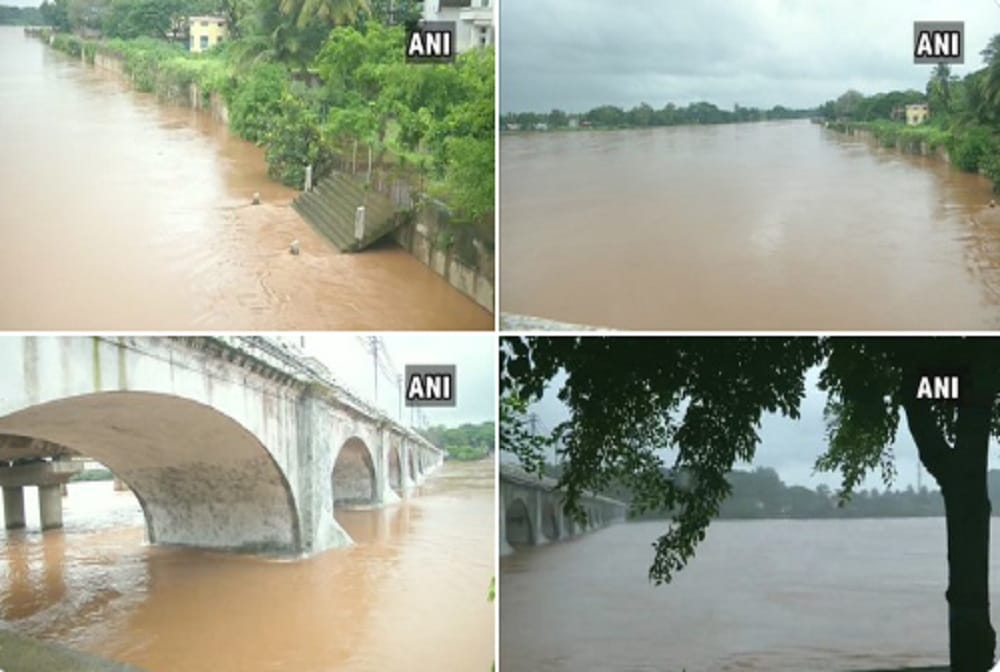 due to Heavy rains flood situation in karnataka and  affected several parts of the state due to landslides
