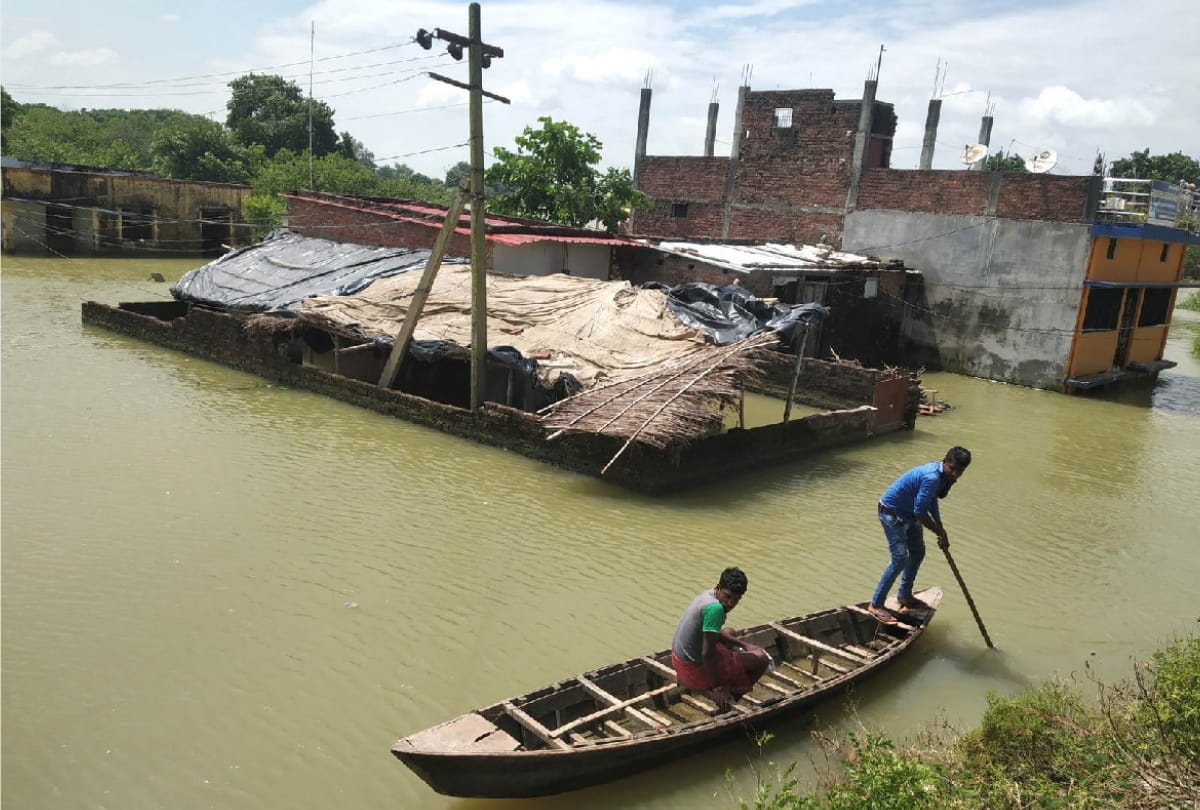 water level of Rapti and Ghaghra River again increased in Gorakhpur