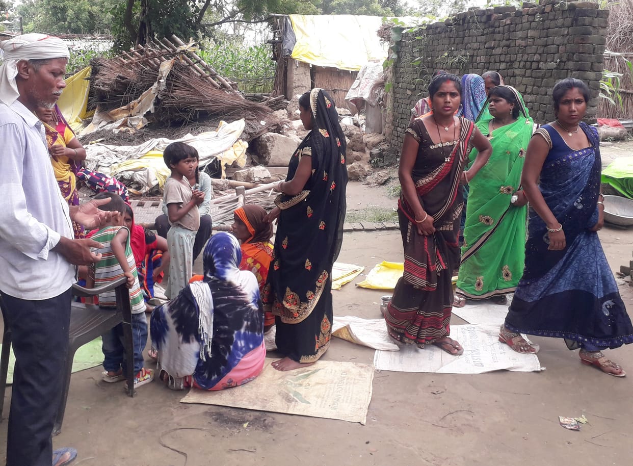 Kachcha wall collapsed, couple died