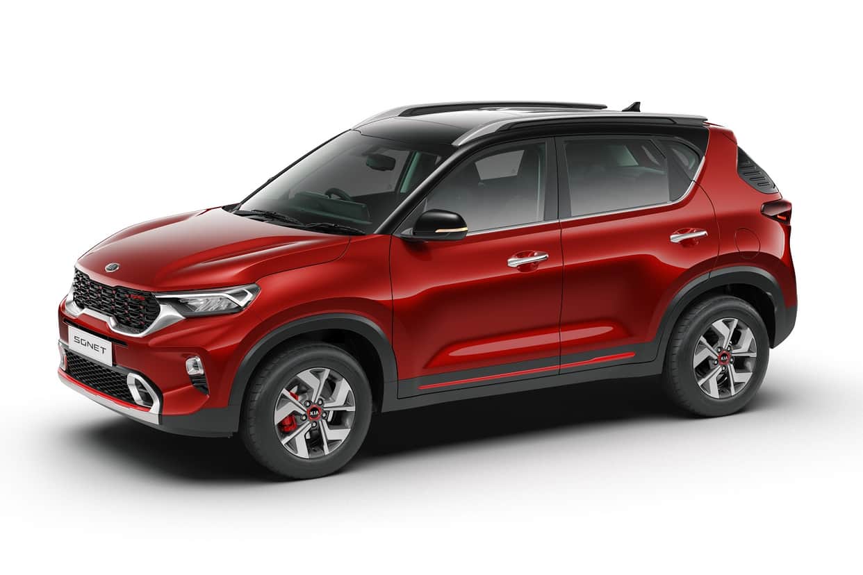 Kia sonet bookings open Pre-booking of Kia Sonet starts from 20 August at token amount of Rs 25000 kia sonet 2020 launch date in india kia sonet interior pictures kia sonet suv specifications kia sonet compact suv price in india