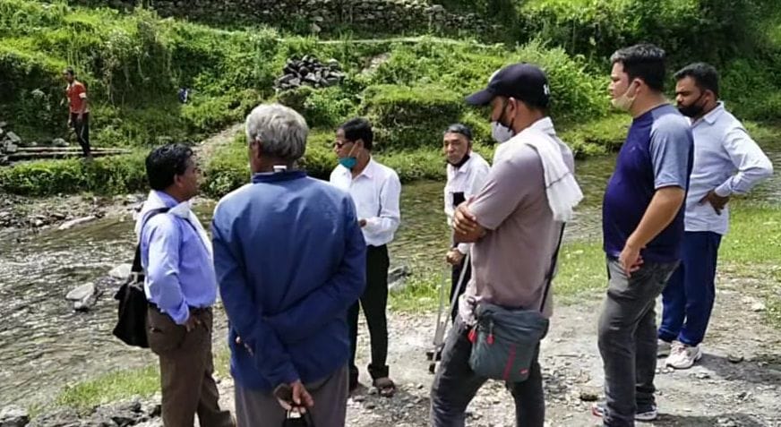 Technical investigation of damaged culvert under intersection