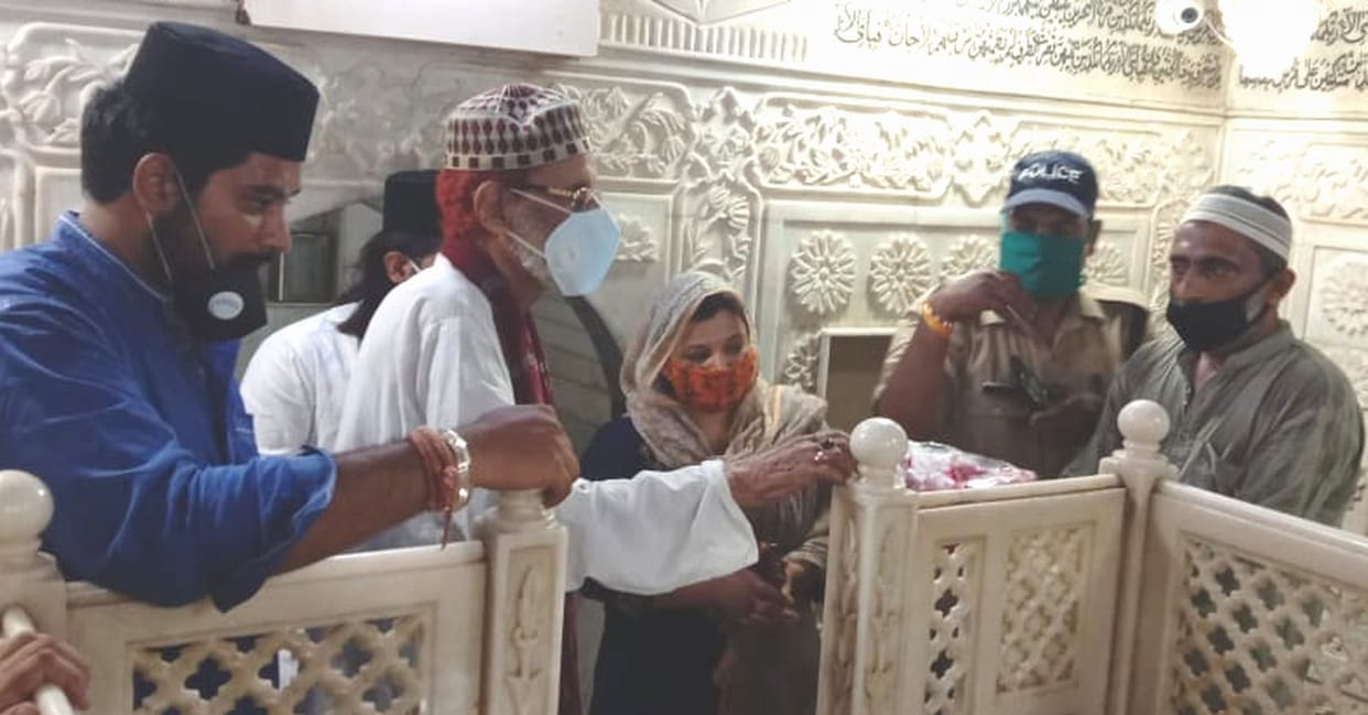 Five months later, the Sabir Pak Jiyarat