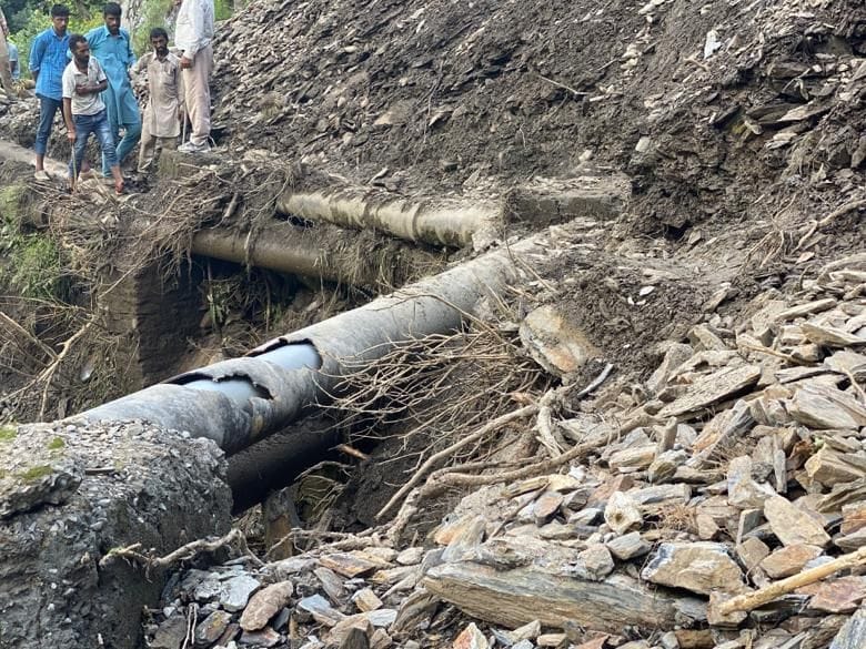 break water pipe