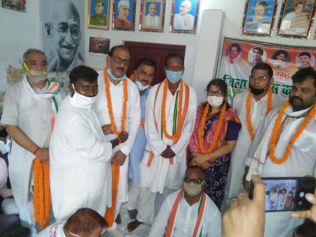 Newly appointed office bearers of Congress honored