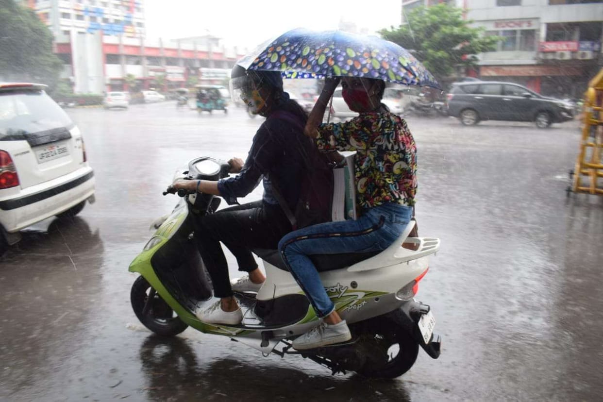 rain in prayagraj