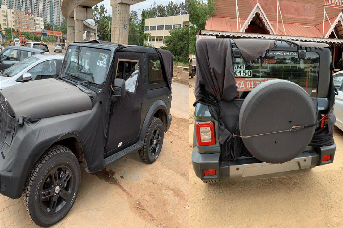 Mahindra's 2020 Thar seen on roads again during testing, see what's special in spy photos