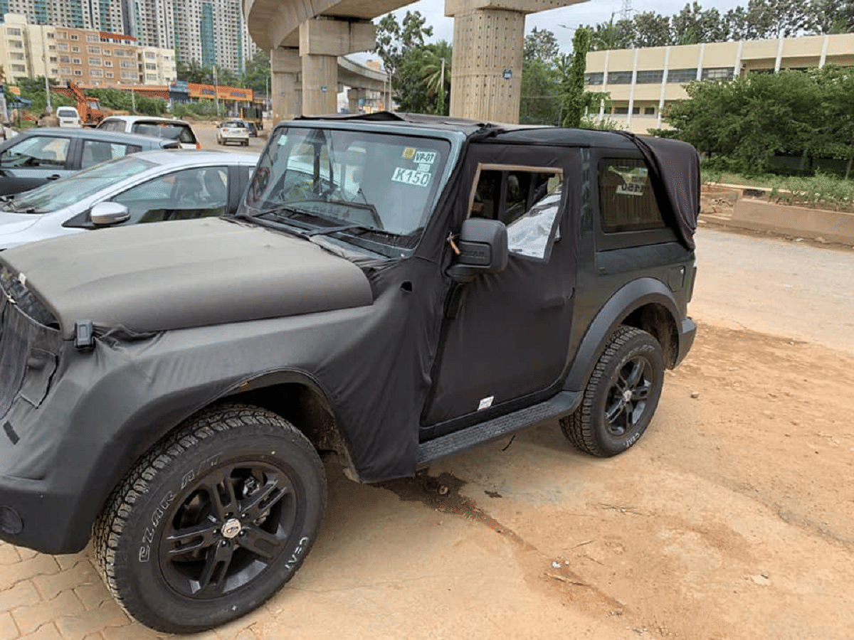Mahindra's 2020 Thar seen on roads again during testing, see what's special in spy photos
