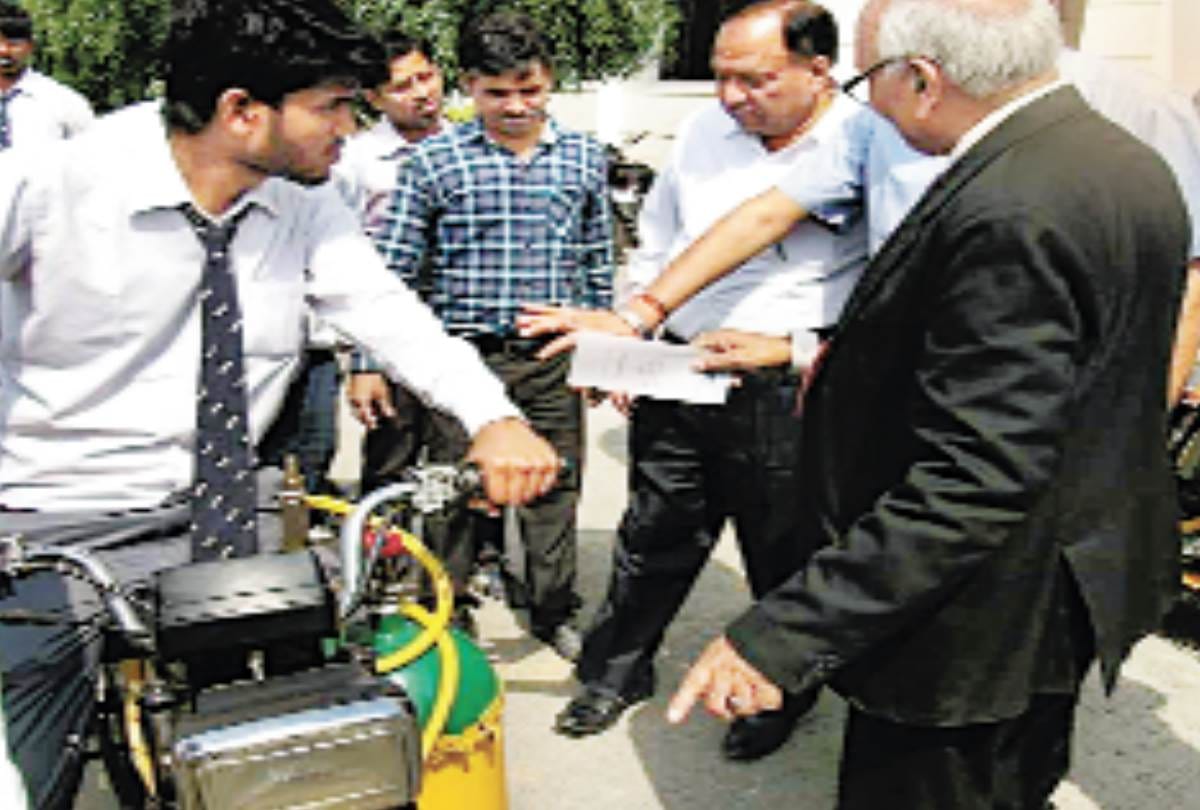 government of India issued patent for air-powered bike