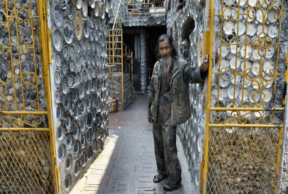 Vietnamese Man Decorates Home With Almost 10000 crockery