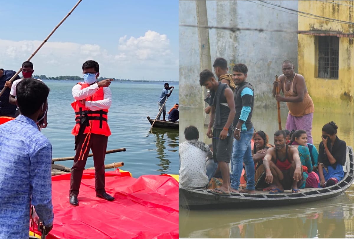 Gorakhpur Flood News: flood water enter in 112 villages during Many rivers are above the danger mark